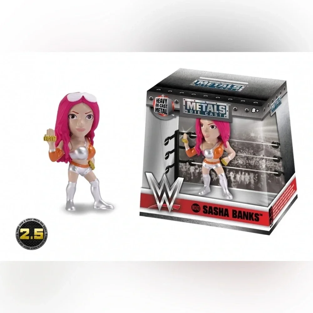 NIB Sasha Banks (M243) Metals Die Cast